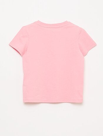 T-shirt met korte mouwen en borduursels