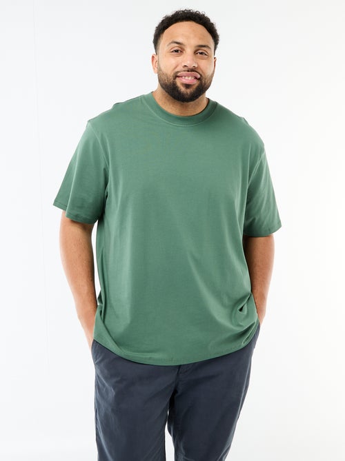 T-shirt met korte mouwen en borstzak - Kiabi T-shirt met korte mouwen en borstzak - Kiabi