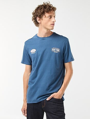 T-shirt met korte mouwen en print