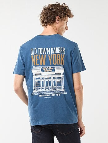 T-shirt met korte mouwen en print