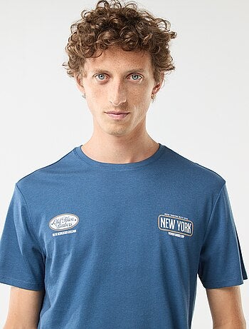 T-shirt met korte mouwen en print