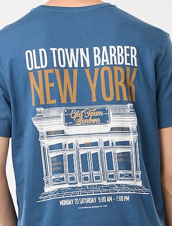 T-shirt met korte mouwen en print