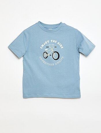 T-shirt met korte mouwen en print