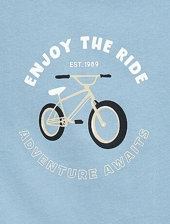 T-shirt met korte mouwen en print