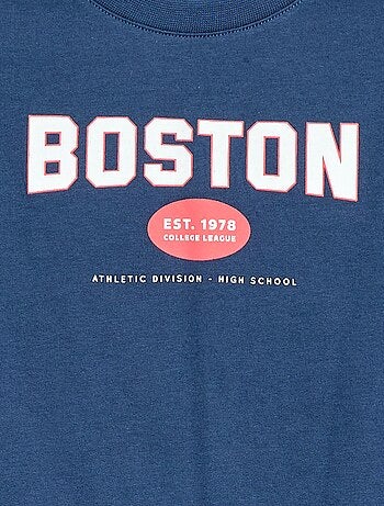 T-shirt met korte mouwen en print