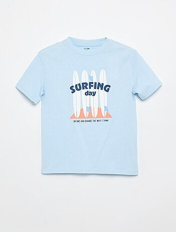 T-shirt met korte mouwen en print