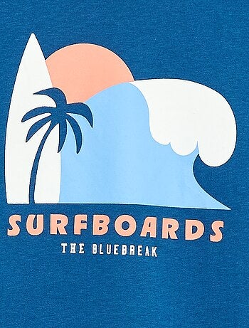 T-shirt met korte mouwen en print