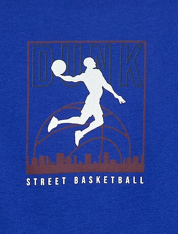 T-shirt met korte mouwen en print