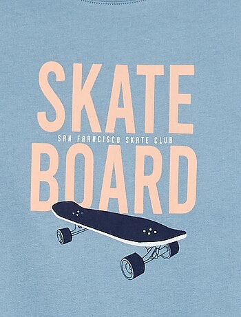 T-shirt met korte mouwen en print