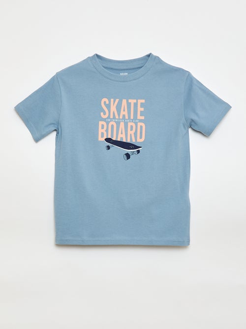 T-shirt met korte mouwen en print - Kiabi