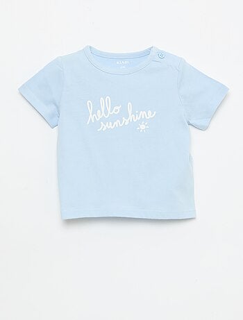 T-shirt met korte mouwen en print