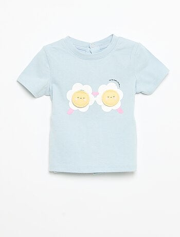 T-shirt met korte mouwen en print