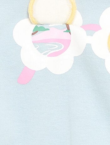 T-shirt met korte mouwen en print