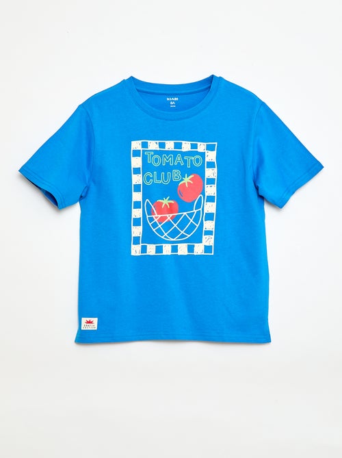 T-shirt met korte mouwen en print - Kiabi