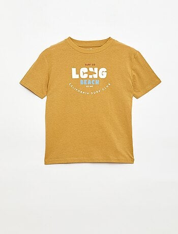 T-shirt met korte mouwen en print