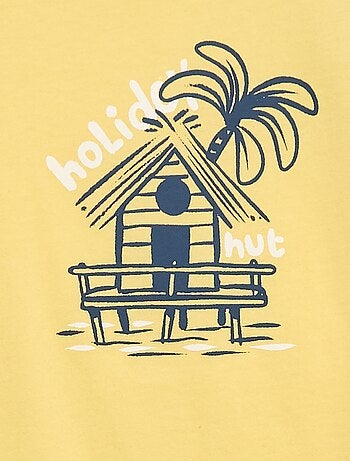 T-shirt met korte mouwen en print