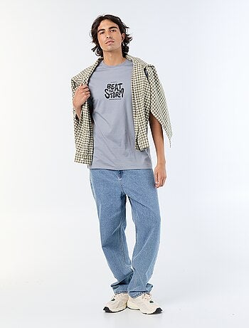 T-shirt met korte mouwen en print
