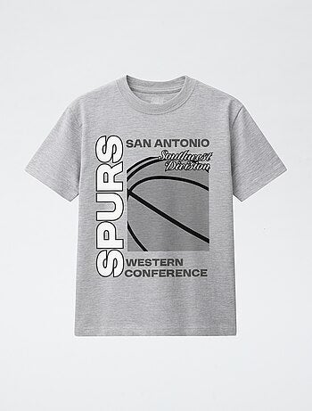 T-shirt met korte mouwen en print