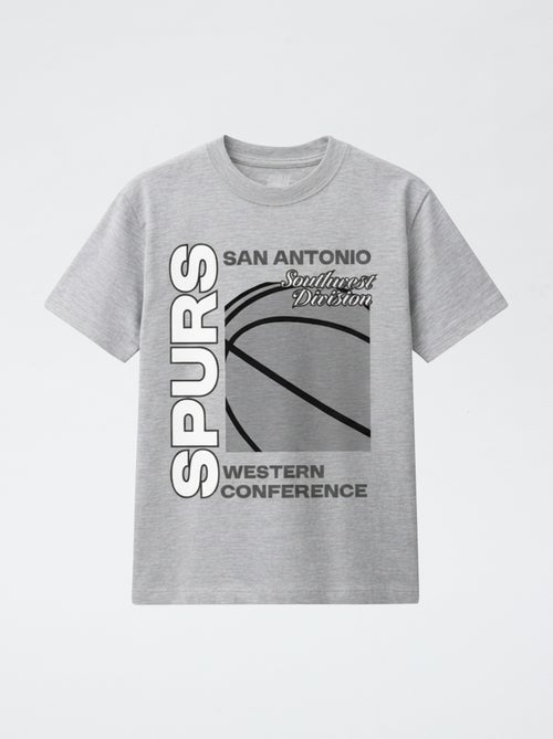 T-shirt met korte mouwen en print - Kiabi