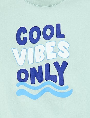 T-shirt met korte mouwen en print