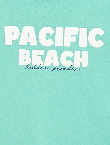 T-shirt met korte mouwen en print