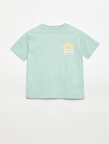 T-shirt met korte mouwen en print