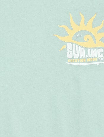 T-shirt met korte mouwen en print