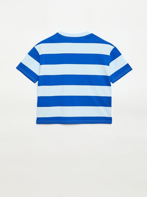 T-shirt met korte mouwen en print op de voorkant - Kiabi