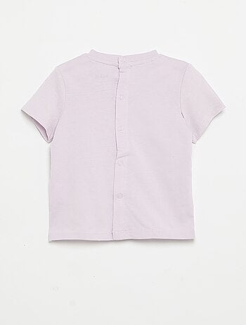 T-shirt met korte mouwen en print