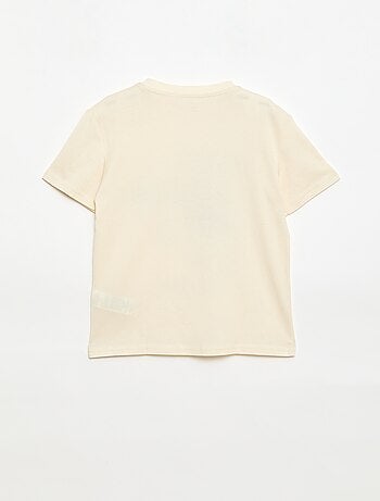 T-shirt met korte mouwen en print