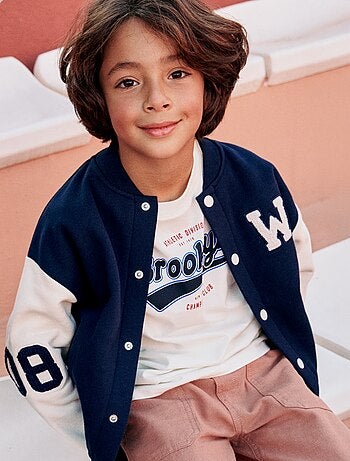 T-shirt met korte mouwen en print