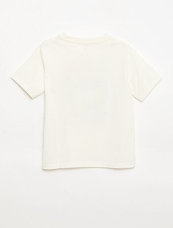 T-shirt met korte mouwen en print