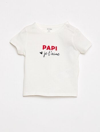 T-shirt met korte mouwen en print