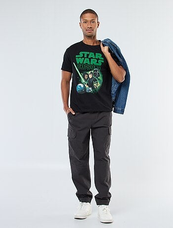 T-shirt met korte mouwen en 'Star Wars'-print