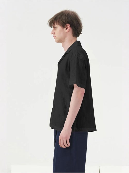 T-shirt met korte mouwen en textuur van katoen giesto - Kiabi