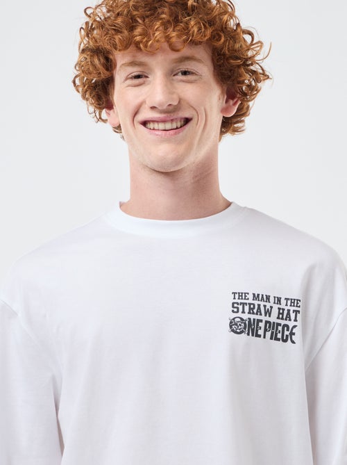 T-shirt met korte mouwen 'Fashion UK' One Piece' - Kiabi