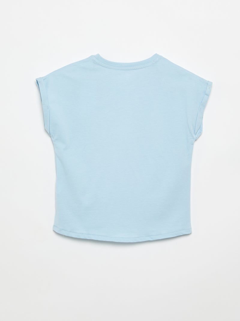 T-shirt met korte mouwen 'Gabby en het Magische Huis' Blauw - Kiabi