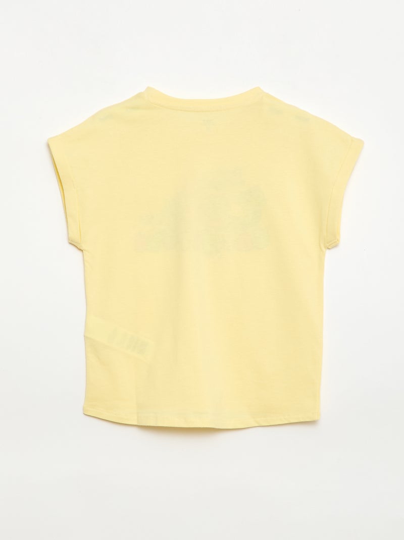 T-shirt met korte mouwen 'Gabby's Poppenhuis' 'Universal' Geel - Kiabi