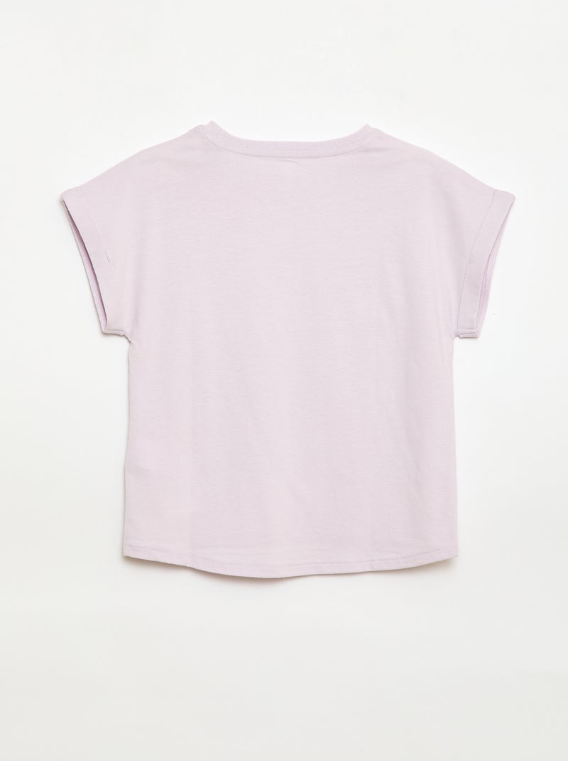 T-shirt met korte mouwen 'Gabby's Poppenhuis' 'Universal' Paars - Kiabi