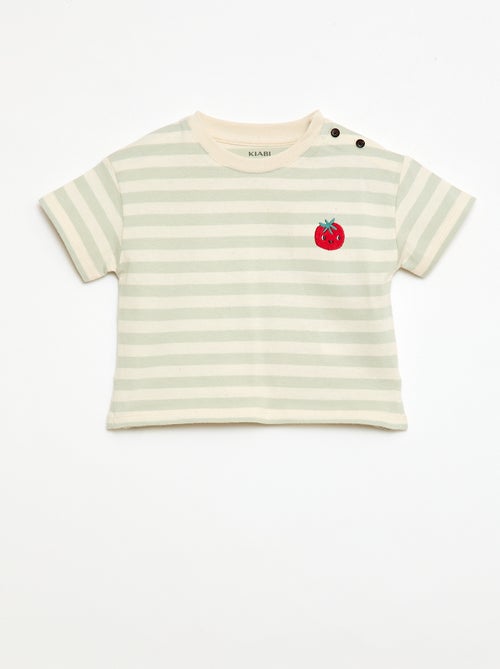 T-shirt met korte mouwen - Kiabi T-shirt met korte mouwen - Kiabi