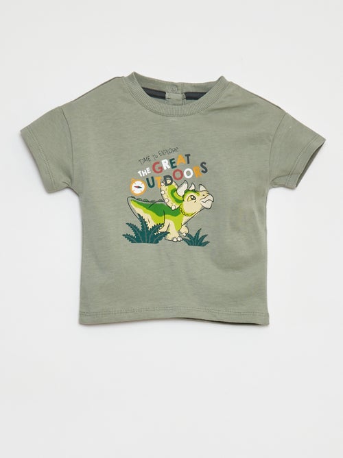 T-shirt met korte mouwen 'Jurassic World' - Kiabi