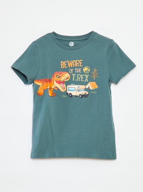 T-shirt met korte mouwen 'Jurassic World' - Kiabi