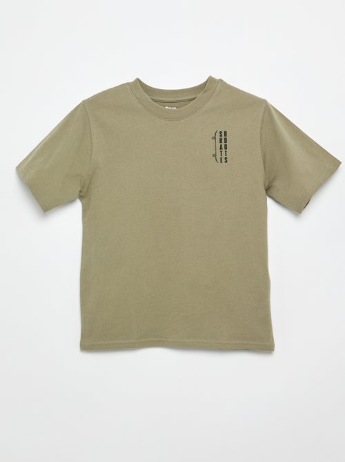 T-shirt met korte mouwen - Kiabi
