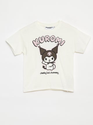 T-shirt met korte mouwen 'Kuromi' 'Hello Kitty'