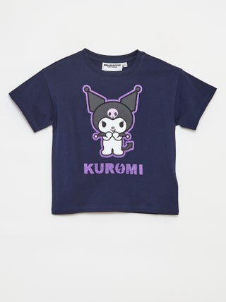 T-shirt met korte mouwen 'Kuromi' 'Hello Kitty'