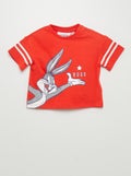 T-shirt met korte mouwen 'Looney Tunes' ROOD - Kiabi