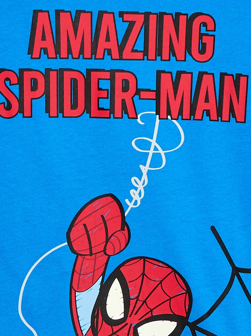 T-shirt met korte mouwen 'Marvel' 'Avengers' Blauw - Kiabi