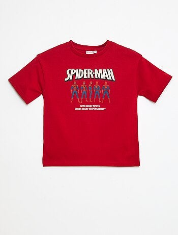 T-shirt met korte mouwen 'Marvel' 'Spider-Man'