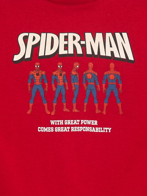 T-shirt met korte mouwen 'Marvel' 'Spider-Man' - Kiabi