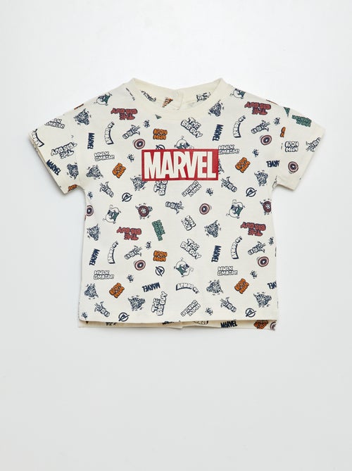 T-shirt met korte mouwen 'Marvel' - Kiabi